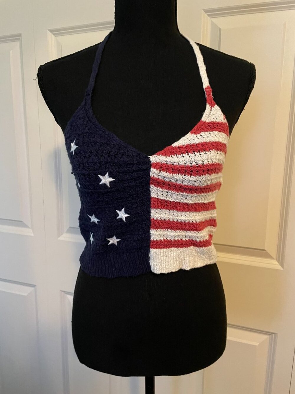 American Eagle Fourth of July Crop Top